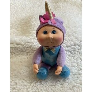 Cabbage Patch Kids Cuties Fantasy Friends ~ 10” Jewel the Unicorn Blue & Purple